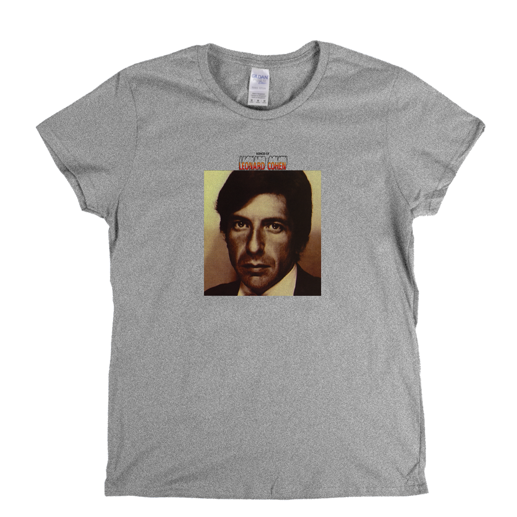 Leonard Cohen Songs Of Womens T-Shirt