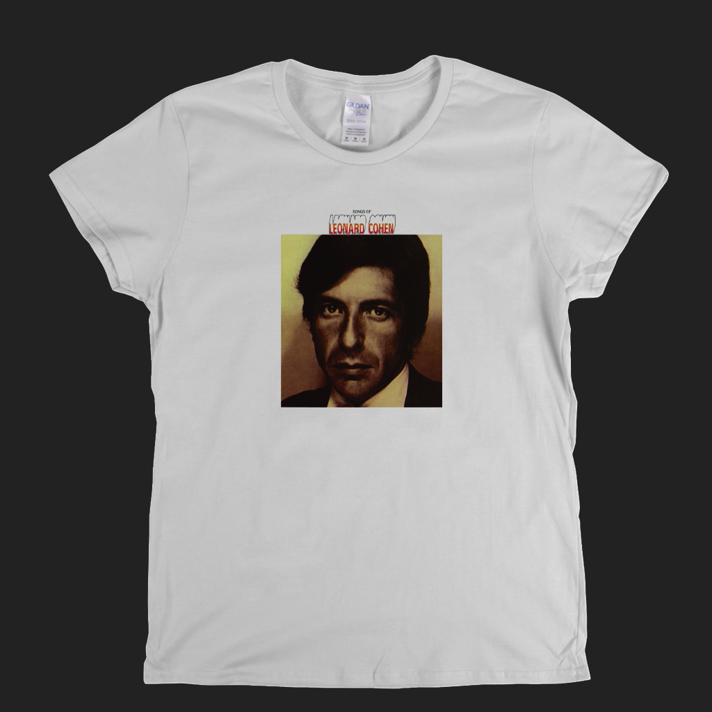 Leonard Cohen Songs Of Womens T Shirt
