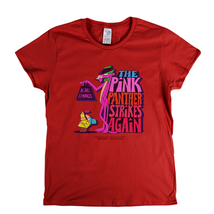 The Pink Panther Strikes Again Soundtrack Womens T-Shirt