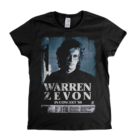 Warren Zevon Womens T-Shirt