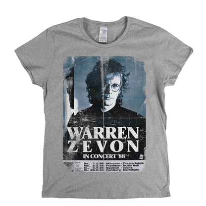Warren Zevon Womens T-Shirt