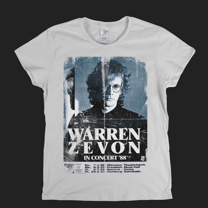 Warren Zevon Womens T-Shirt