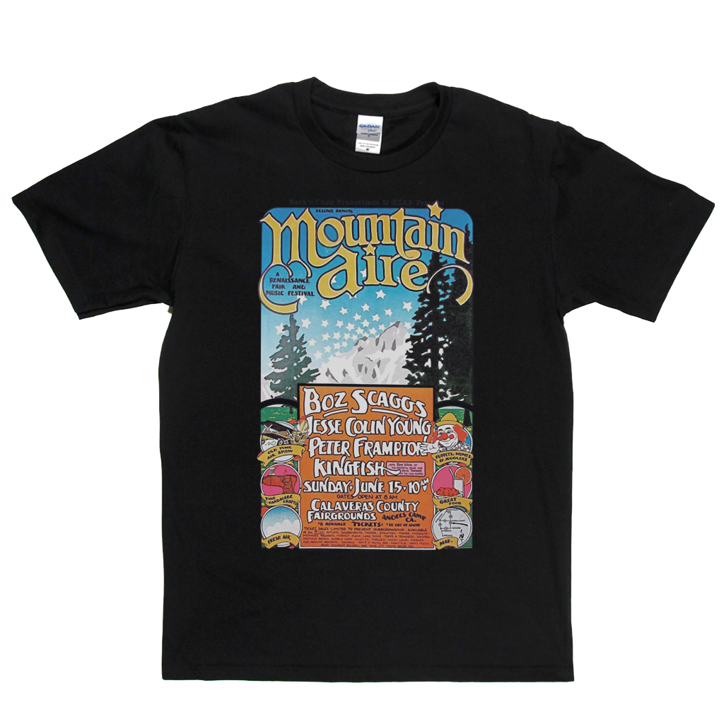 Mountain Aire 1975 Poster T-Shirt
