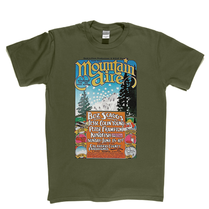Mountain Aire 1975 Poster T-Shirt