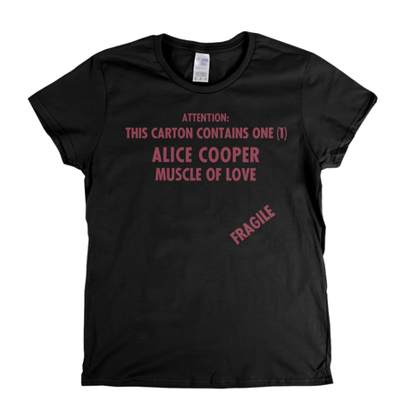 Alice Cooper Muscle Of Love Womens T-Shirt