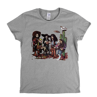 New Riders Of The Purple Sage Powerglide Womens T-Shirt