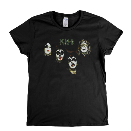 Kiss First Album Womens T-Shirt