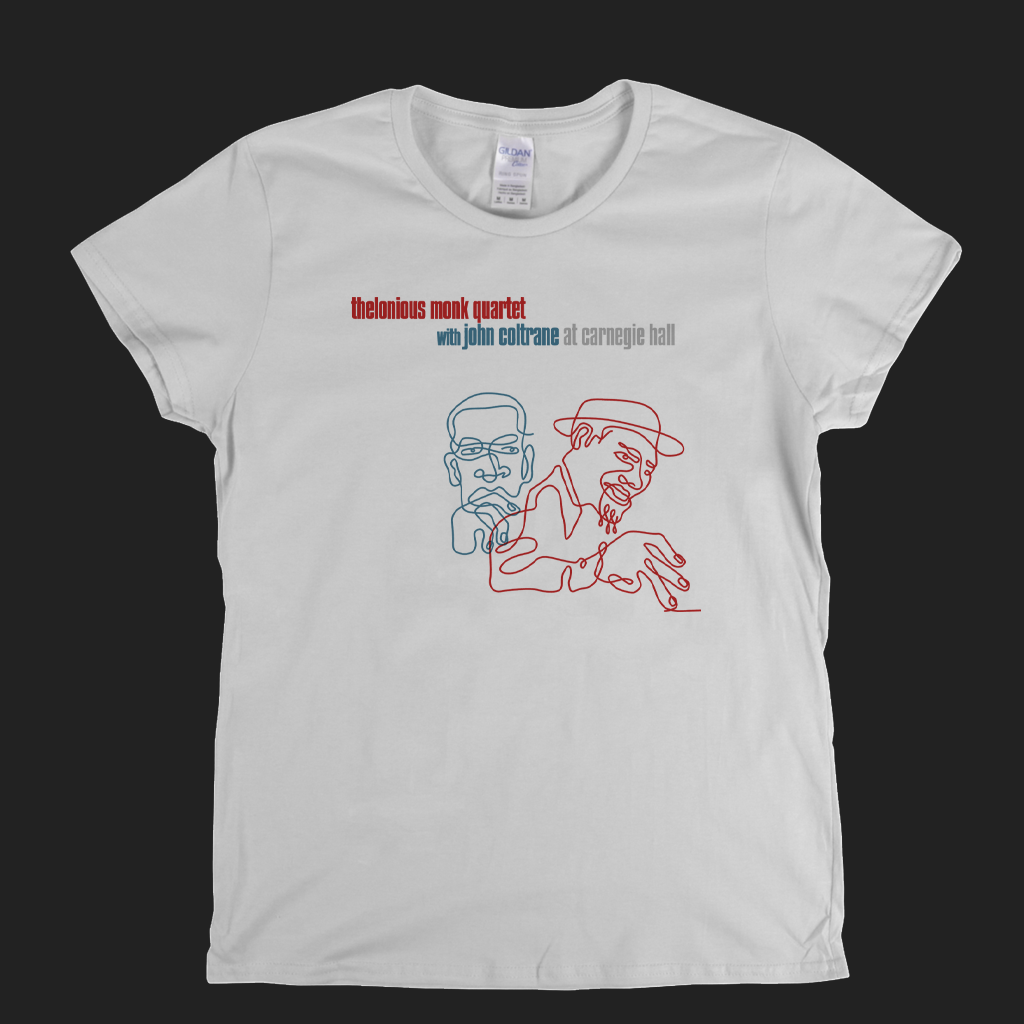 Thelonius Monk Quartet With John Coltrane At The Carnegie Hall Womens T-Shirt