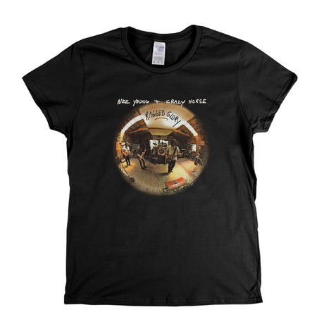 Neil Young And Crazy Horse Ragged Glory Womens T-Shirt