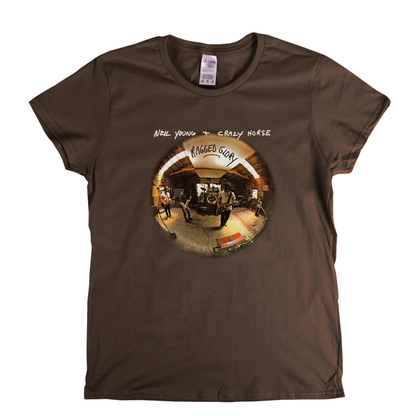 Neil Young And Crazy Horse Ragged Glory Womens T-Shirt
