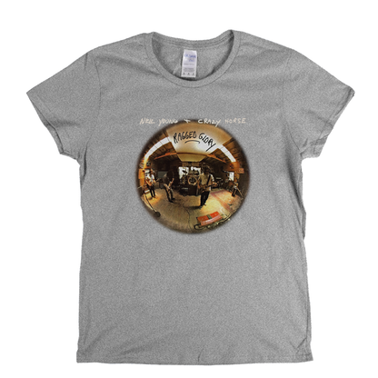 Neil Young And Crazy Horse Ragged Glory Womens T-Shirt