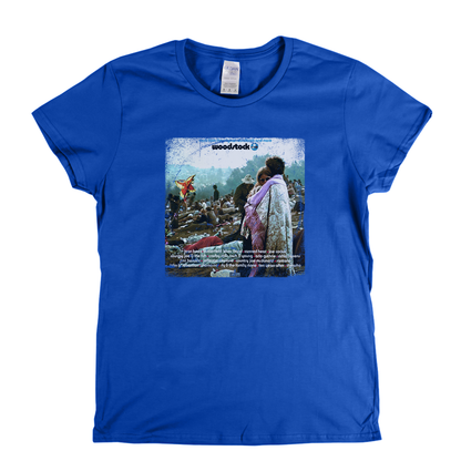 Woodstock Soundtrack Album Womens T-Shirt