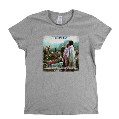 Woodstock Soundtrack Album Womens T-Shirt