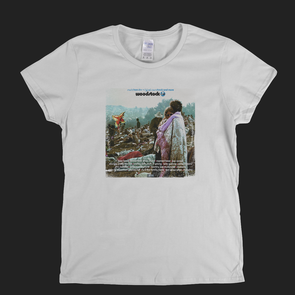 Woodstock Soundtrack Album Womens T-Shirt