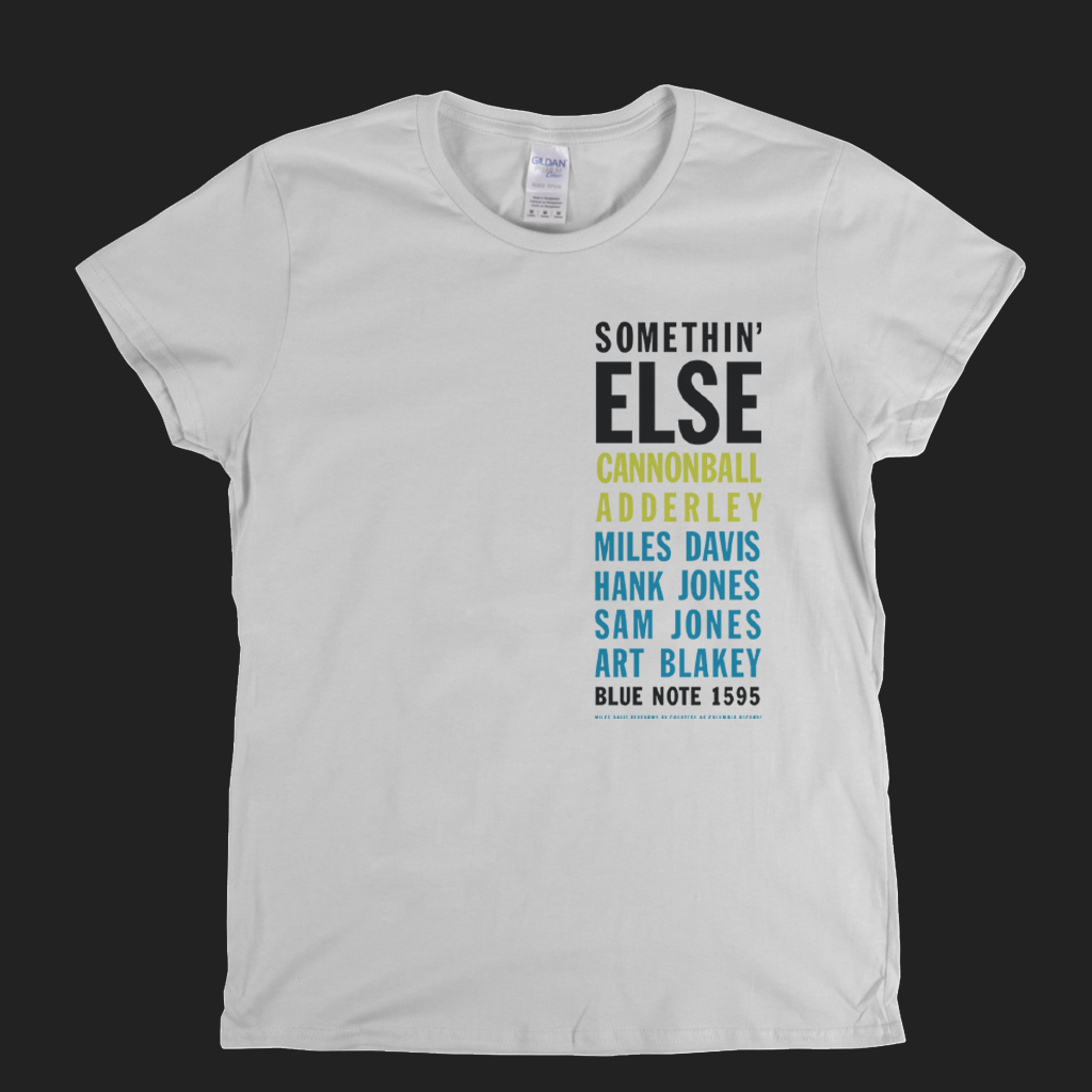 Cannonball Adderley Miles Davis Something Else Womens T-Shirt
