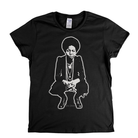 Nina Simone Portrait Womens T-Shirt