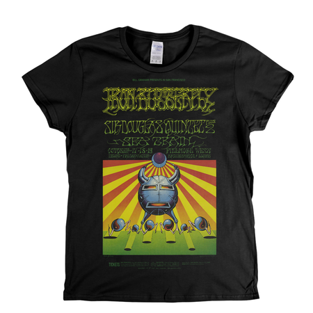 Iron Butterfly Fillmore West Poster Womens T-Shirt