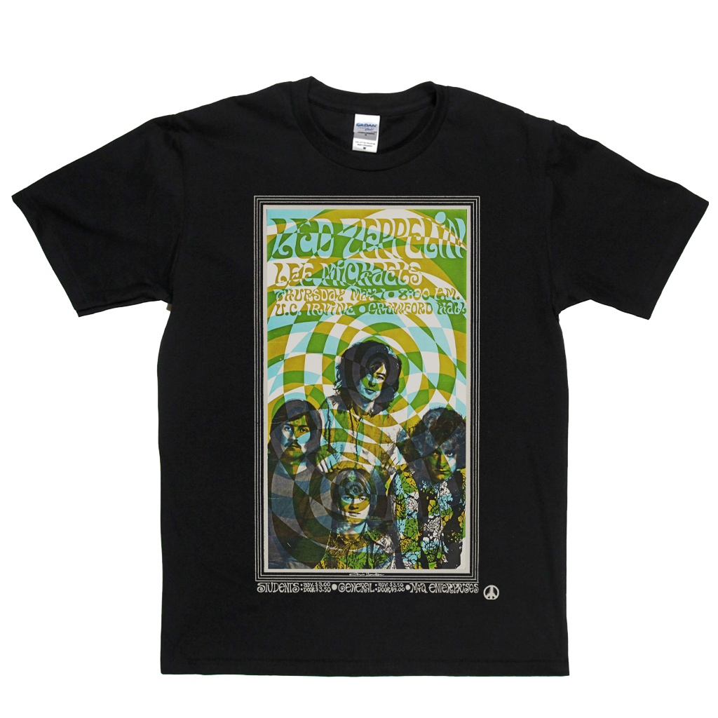 Led Zeppelin Gig Poster T-Shirt