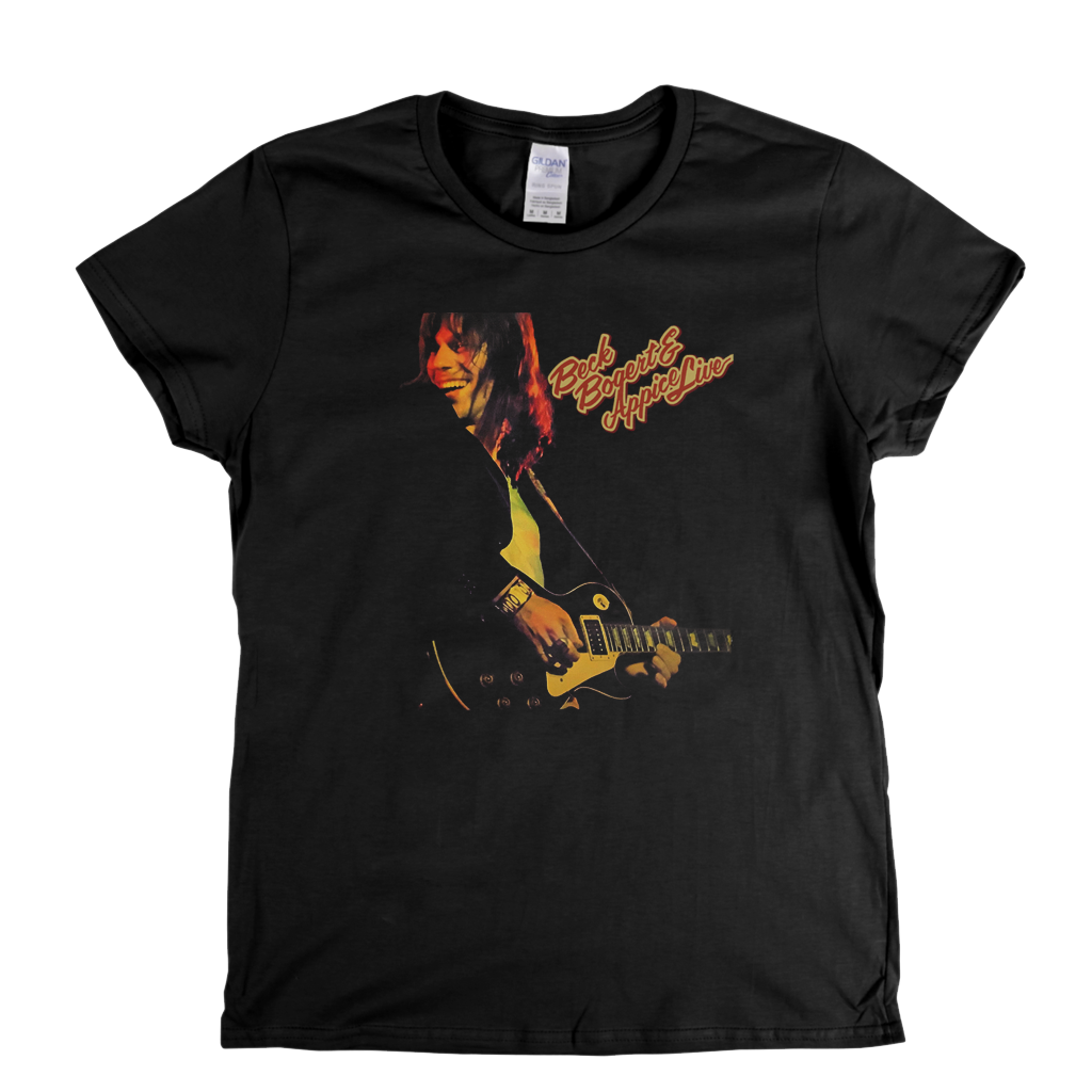 Beck Bogert Appice Live 2 Womens T-Shirt