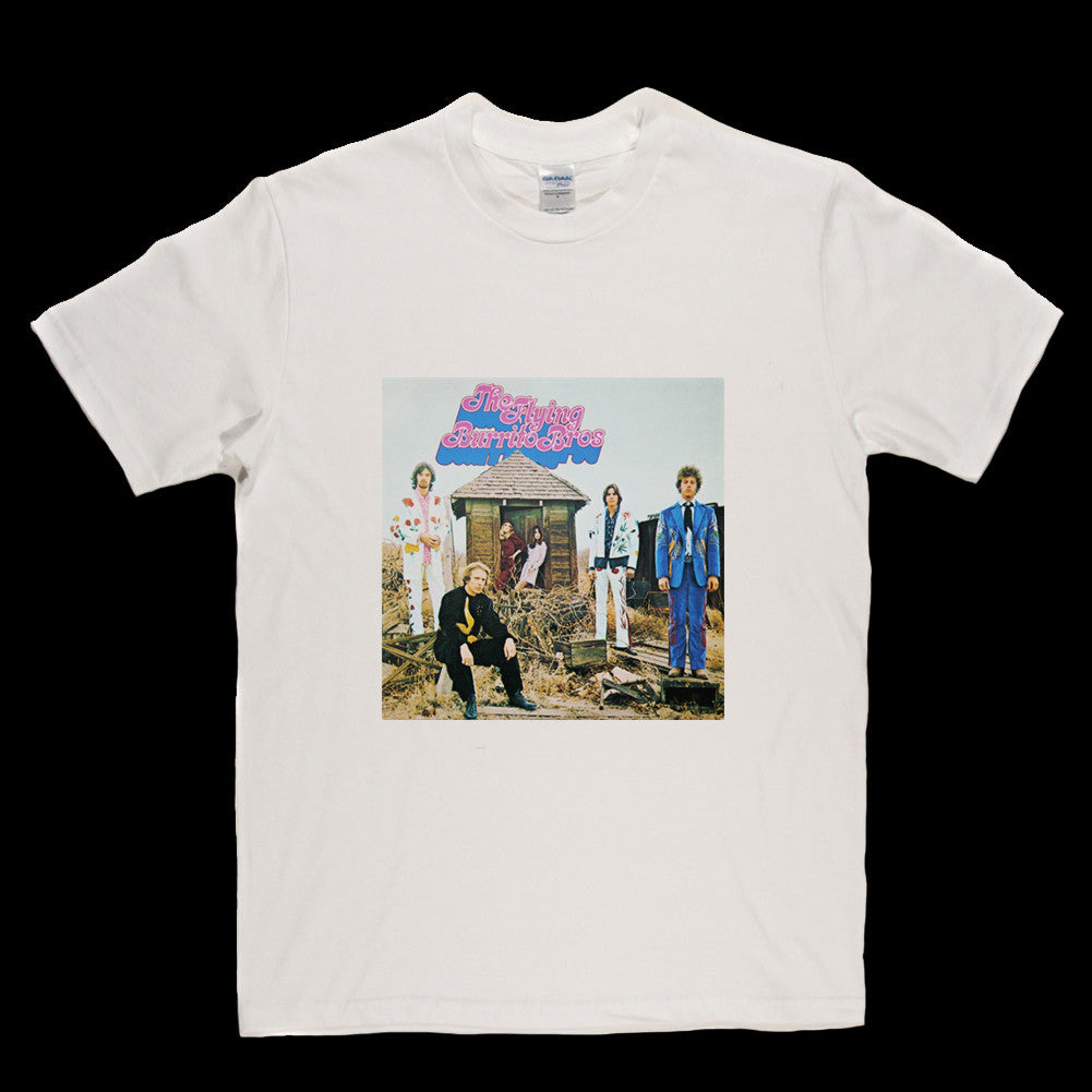 Flying Burrito Bros - Gilded Palace of Sin Album T Shirt