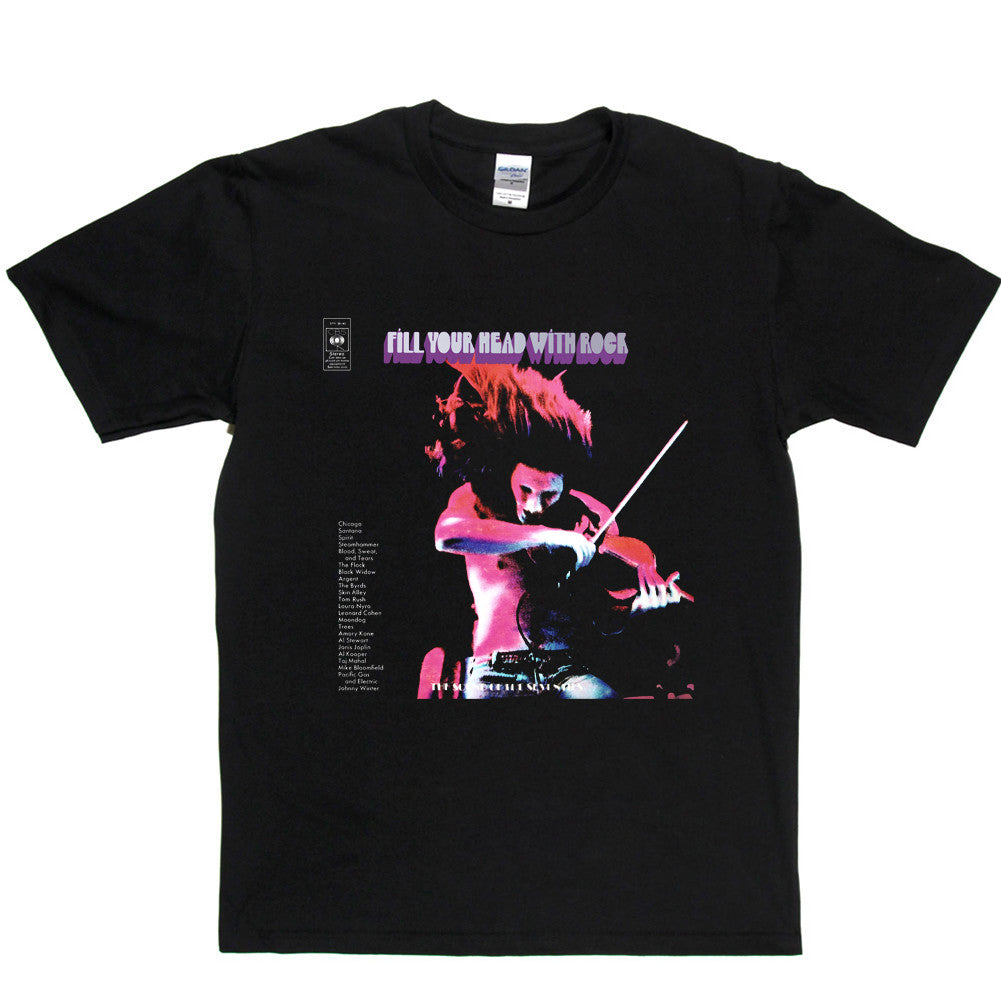 Fill Your Head With Rock Album T Shirt