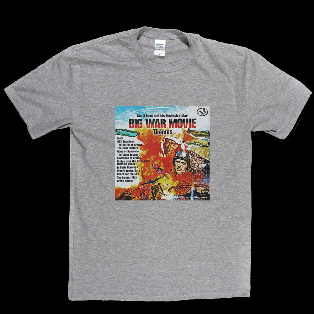 Big War Movie Themes Album T Shirt