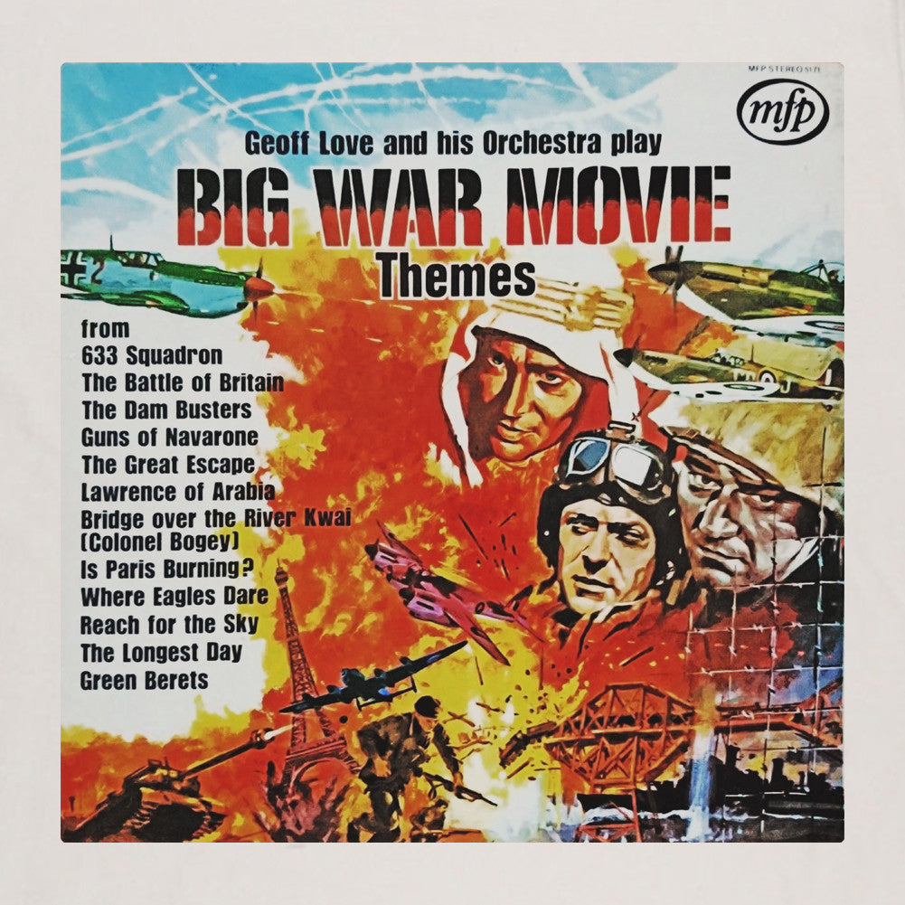 Big War Movie Themes Album T Shirt
