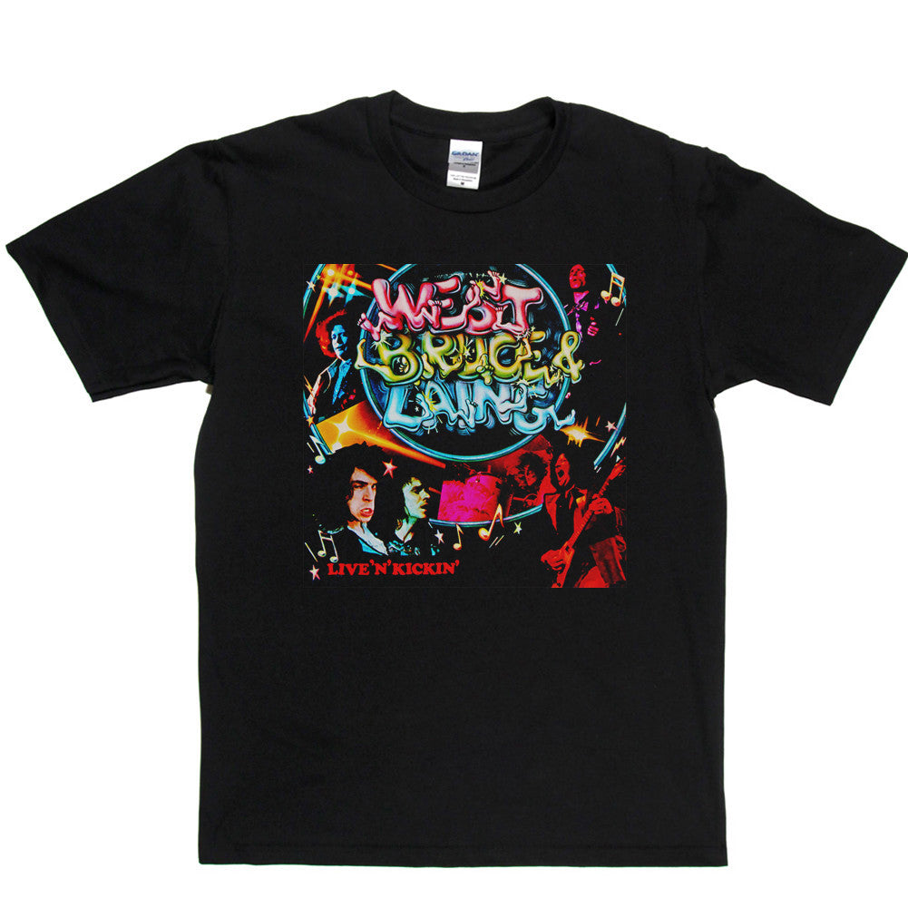 West Bruce & Laing - Live n Kickin’ T Shirt