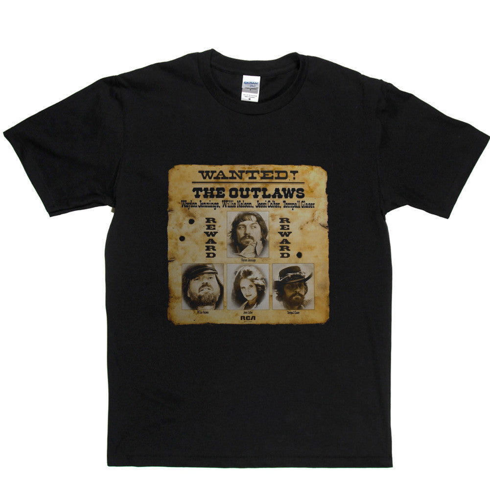 The Outlaws Wanted Album T Shirt