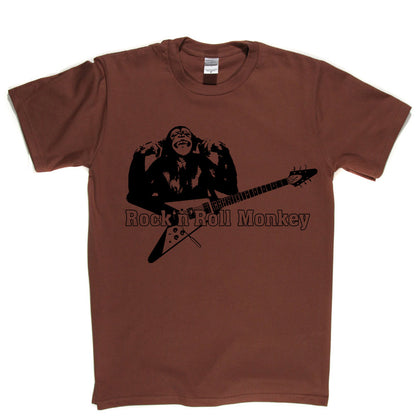 Rock n Roll Monkey T Shirt