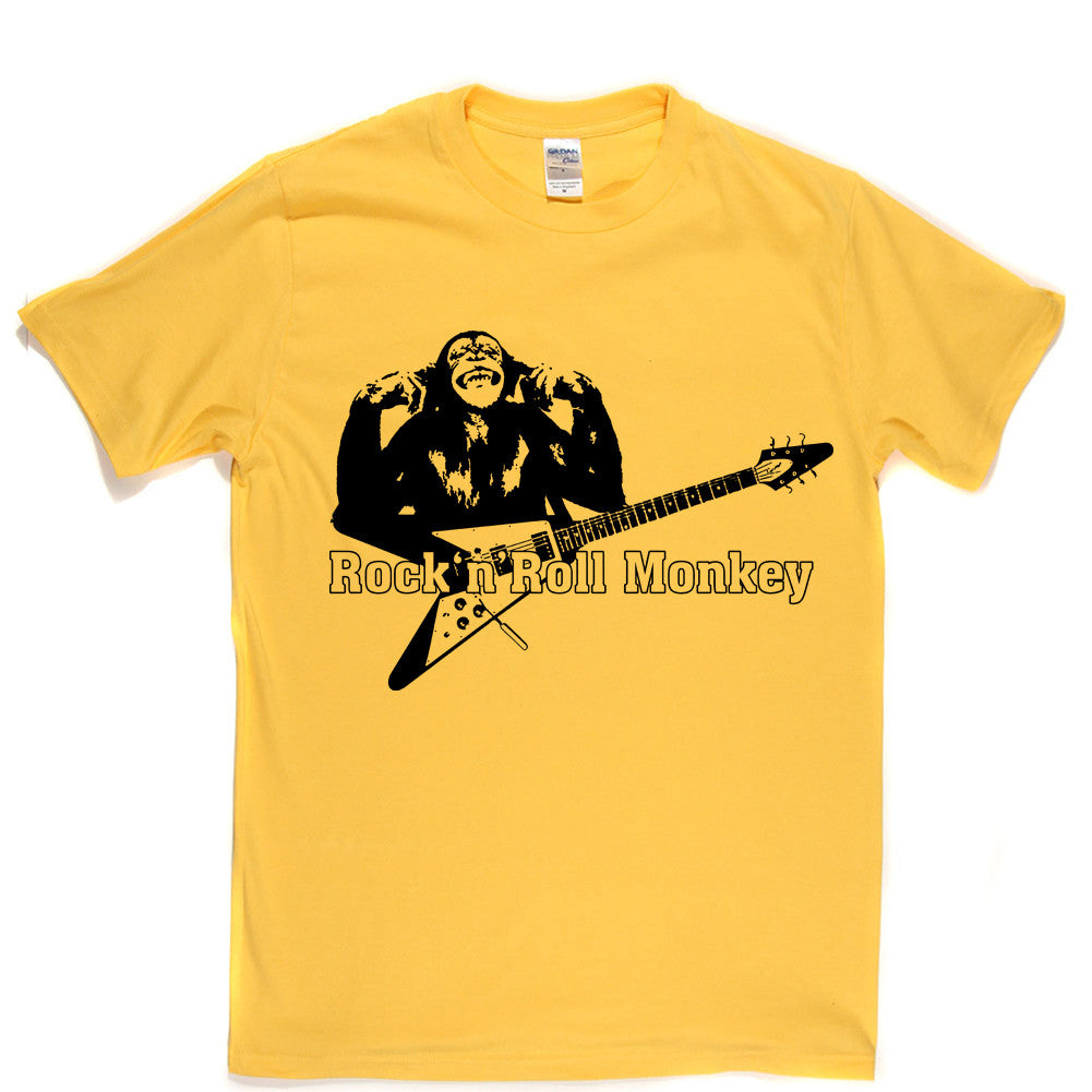 Rock n Roll Monkey T Shirt