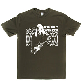 Johnny Winter Backlit T Shirt