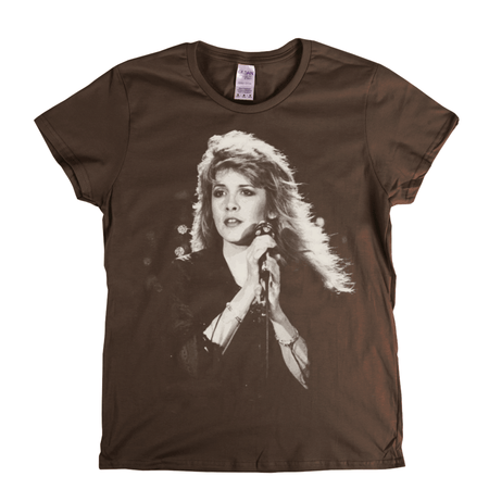 Stevie Nicks On Stage Womens T-Shirt