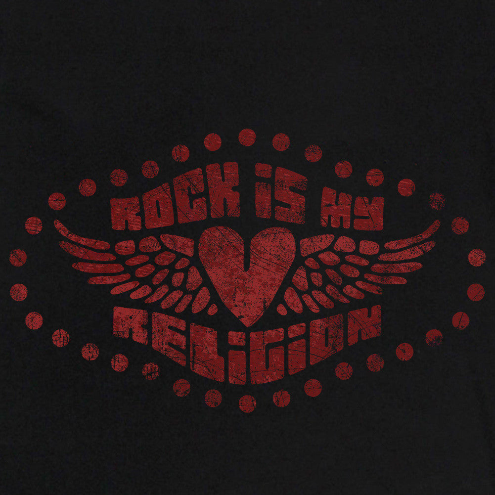 Rock is my Religion T Shirt