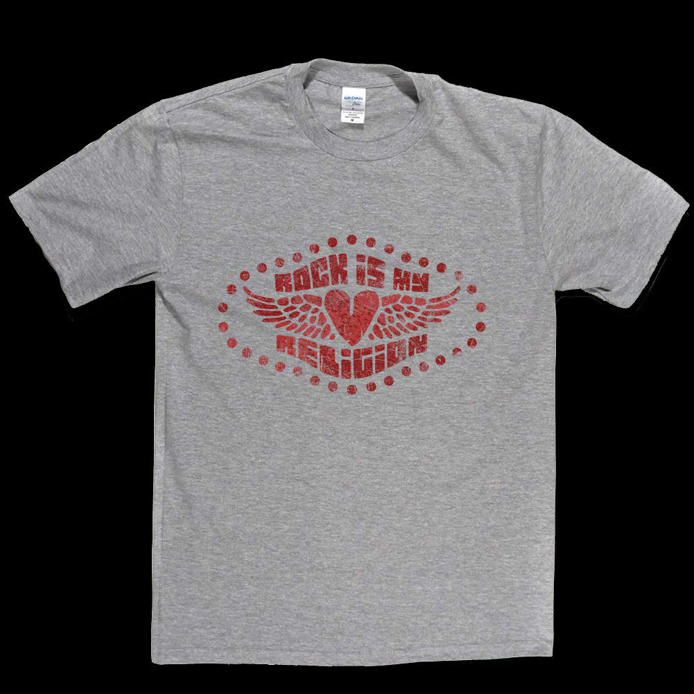 Rock is my Religion T Shirt