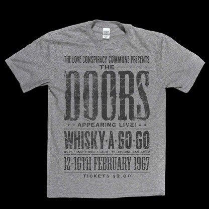 The Doors Whisky A Go Go Poster T-Shirt